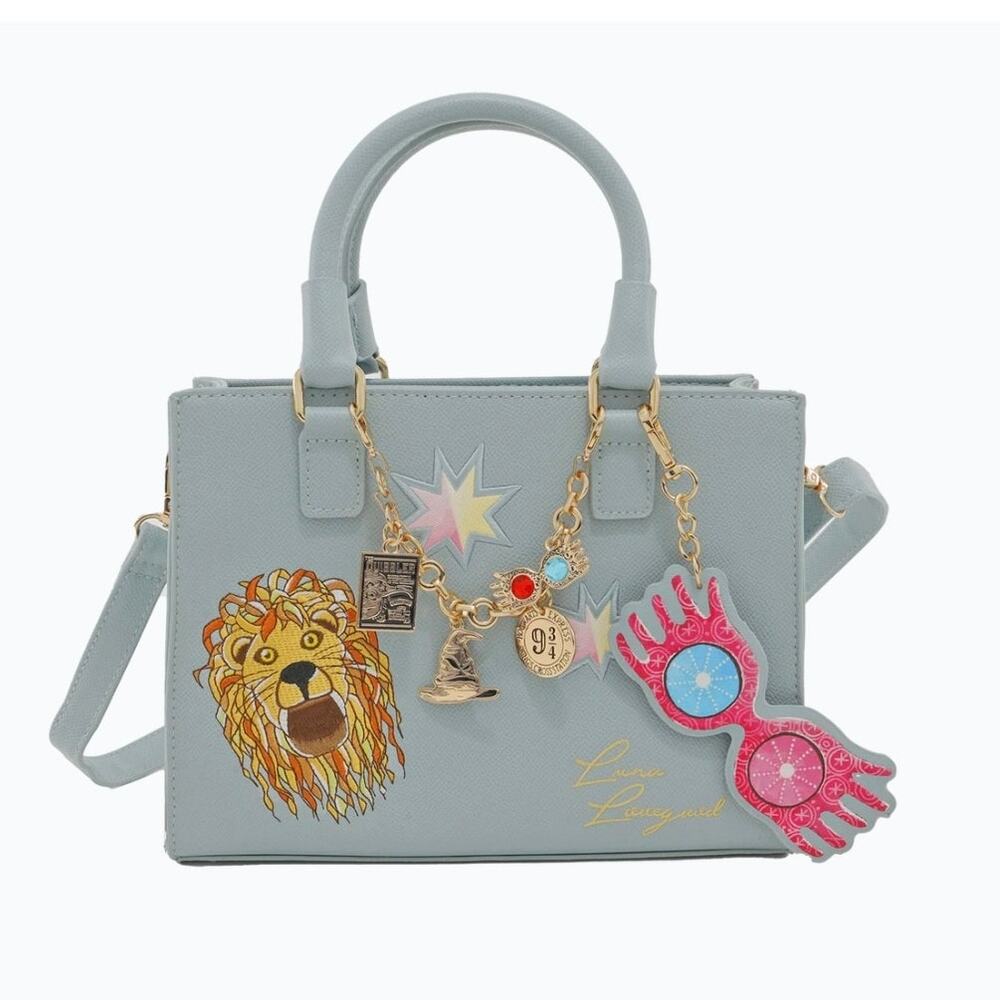 Luna Lovegood Charms Handbag – Harry Potter Wizarding World Light Blue